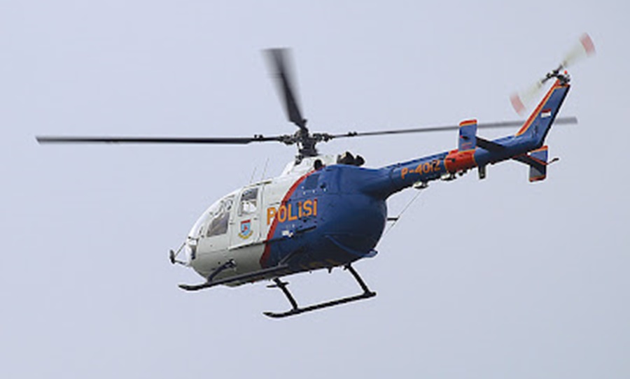  Helikopter Polisi yang Jatuh di Laut Belitung Timur Tipe NBO 105, Bawa Kru 4 Orang dalam Misi Patroli