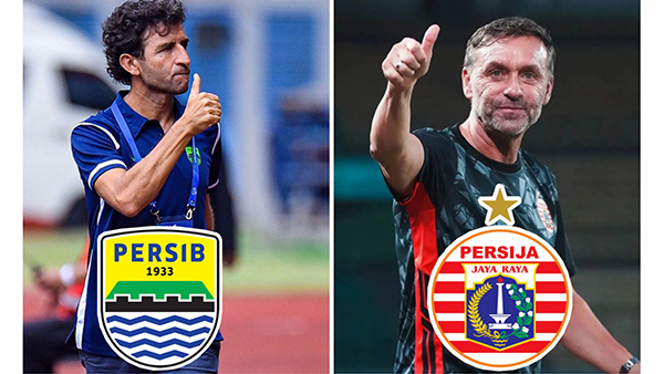 El Clasico Persib Vs Persija Akan Jadi Duel Dua Pelatih Kawakan Luis Milla Dengan Thomas Doll