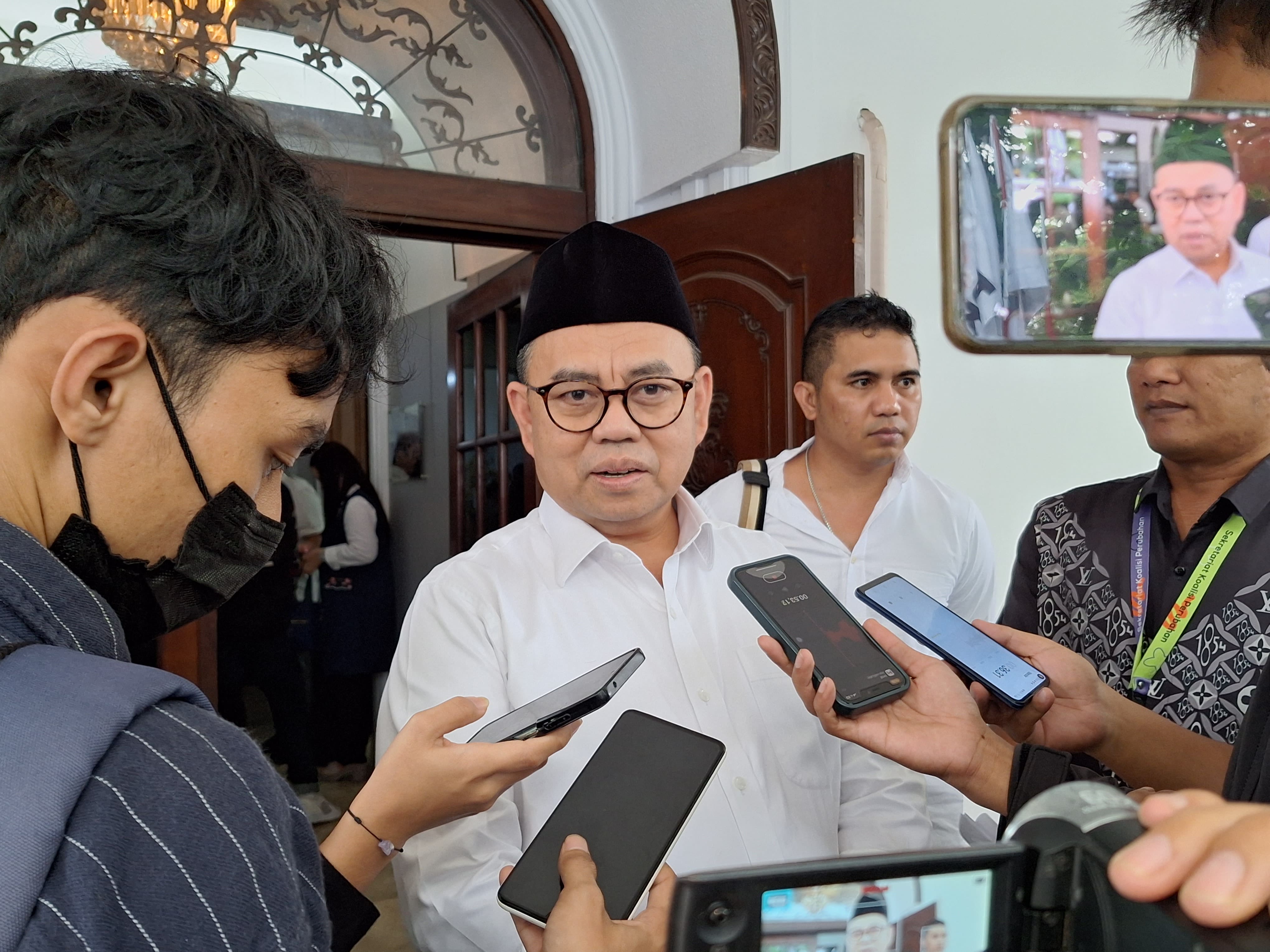 Ketua Dewan Penasihat PAN Soetrisno Bachir Masuk Jajaran Timnas AMIN, Sudirman Said: Bukan Mewakili Partainya