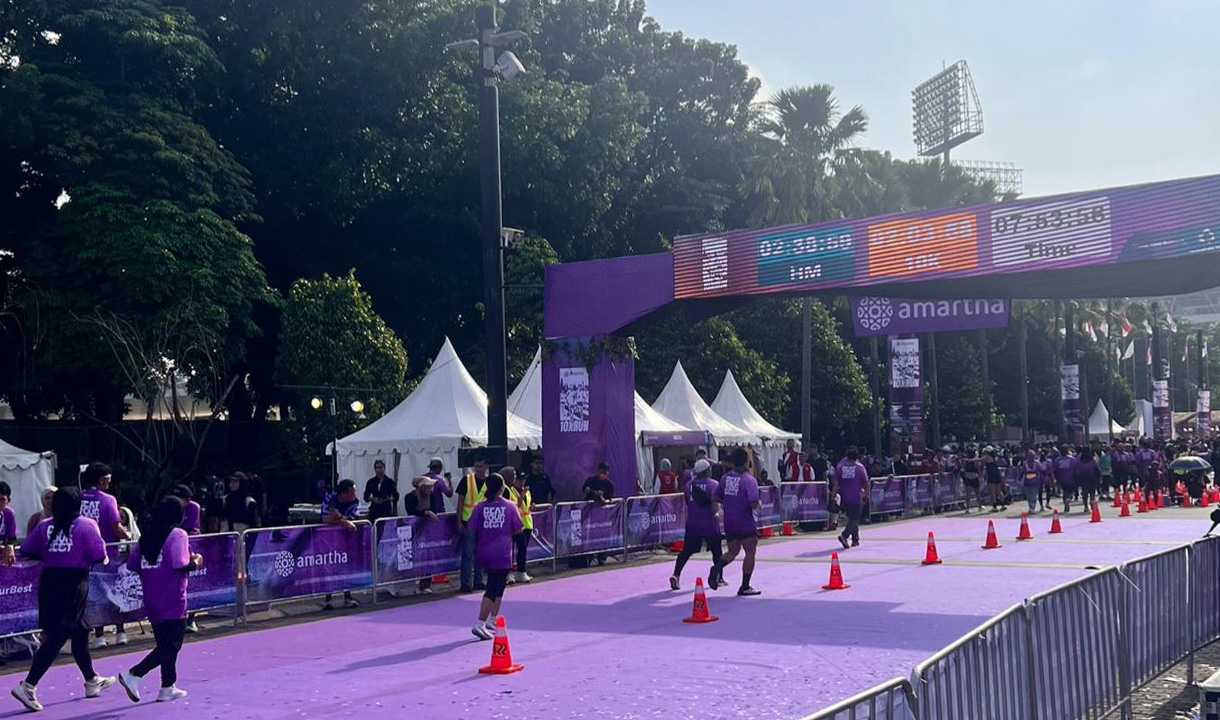 Amartha 10X Run 2025 Sukses Digelar, 5.200 Pelari Gaungkan Semangat UMKM Indonesia