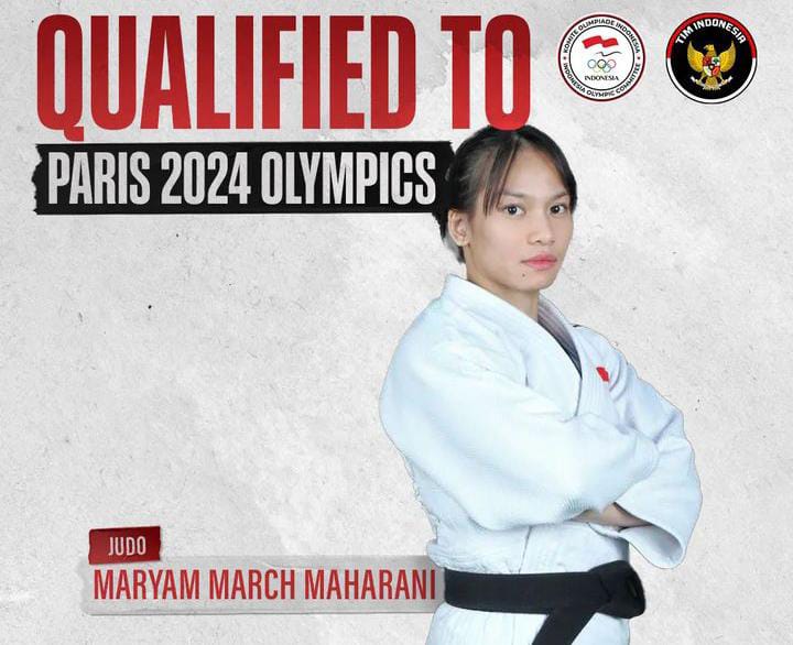 Maryam March Maharani Terhenti di Babak 16 Besar Judo Olimpiade Paris 2024