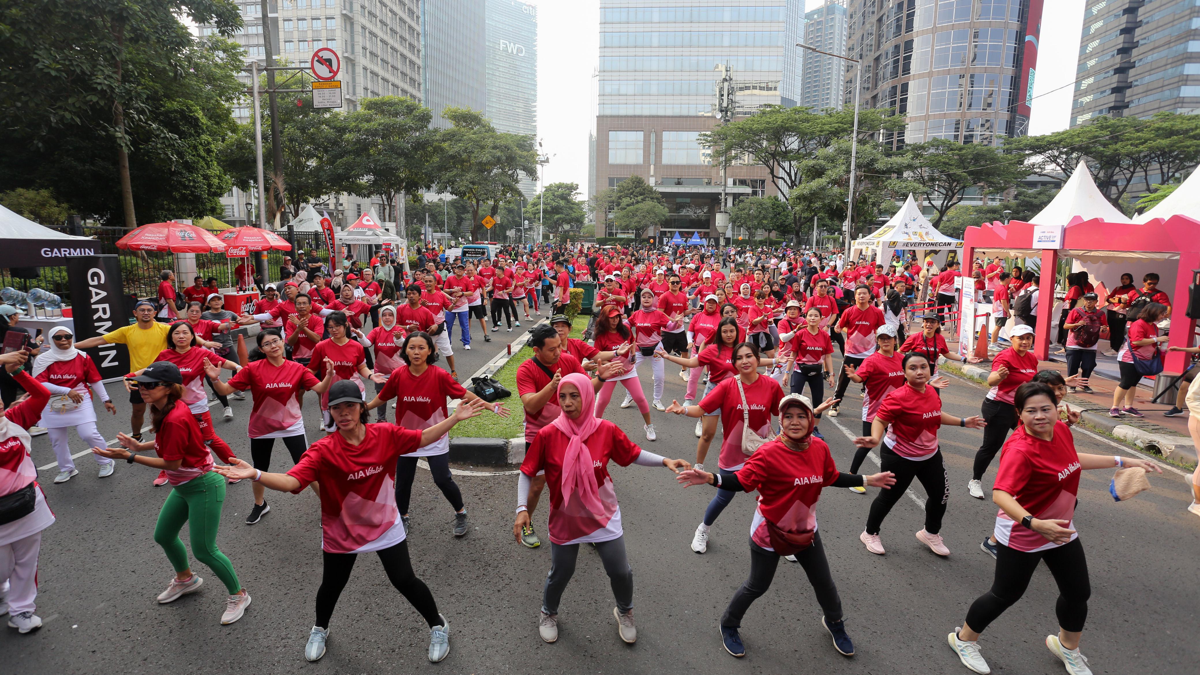 3 Kiat Gaya Hidup Sehat Jadi Highlight BCA-AIA Vitality Active Day 2024