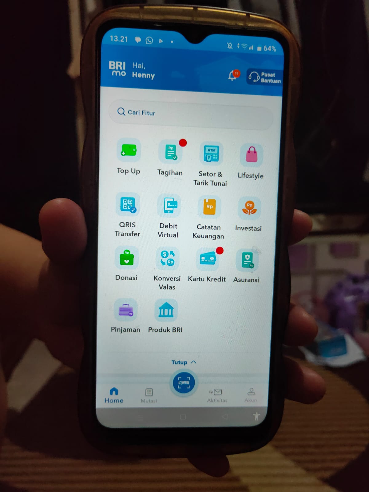 Download Aplikasi BRImo, Rasakan Kemudahan Top Up E Wallet sampai Investasi 