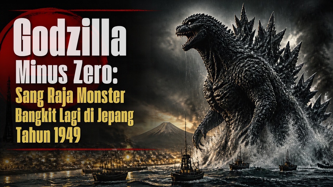 Godzilla Minus Zero: Sang Raja Monster Bangkit Lagi di Jepang Tahun 1949