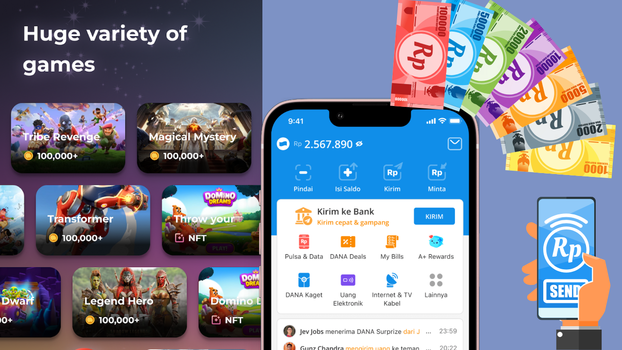 SELAMAT! Kamu Berhasil Klaim Saldo DANA Kaget Rp955.000 Hari Ini dari Game Penghasil Uang Berikut, Jangan sampai Kehabisan