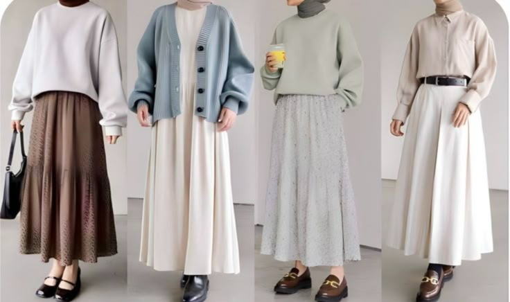 5 Look Style Mix and Match Rok untuk Tampilan Cute, Elegan, hingga Edgy