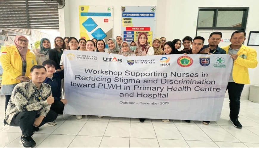 Stop Stigma HIV: UI Terima Mahasiswa Malaysia, Duta Siswa Jadi Agen Edukasi