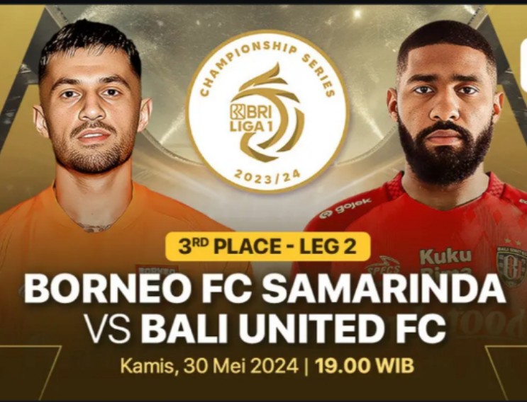 Live Streaming Borneo FC vs Bali United, Pesut Etam Sedikit Diunggulkan