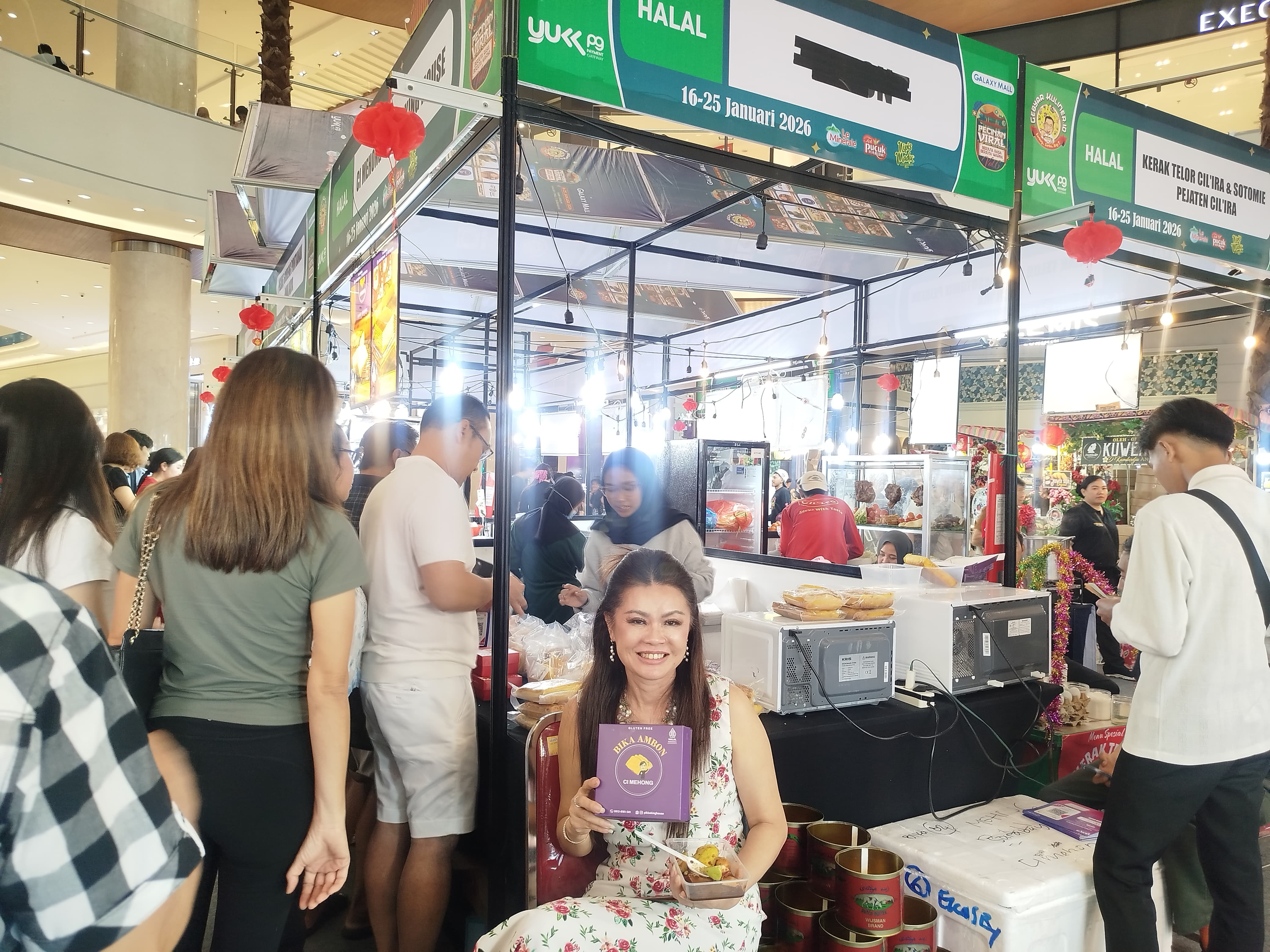 Ci Mehong Hadir di Pecinan Viral Vol 6 di Galaxy Mall 3, Usung Tema Berjuta Rasa