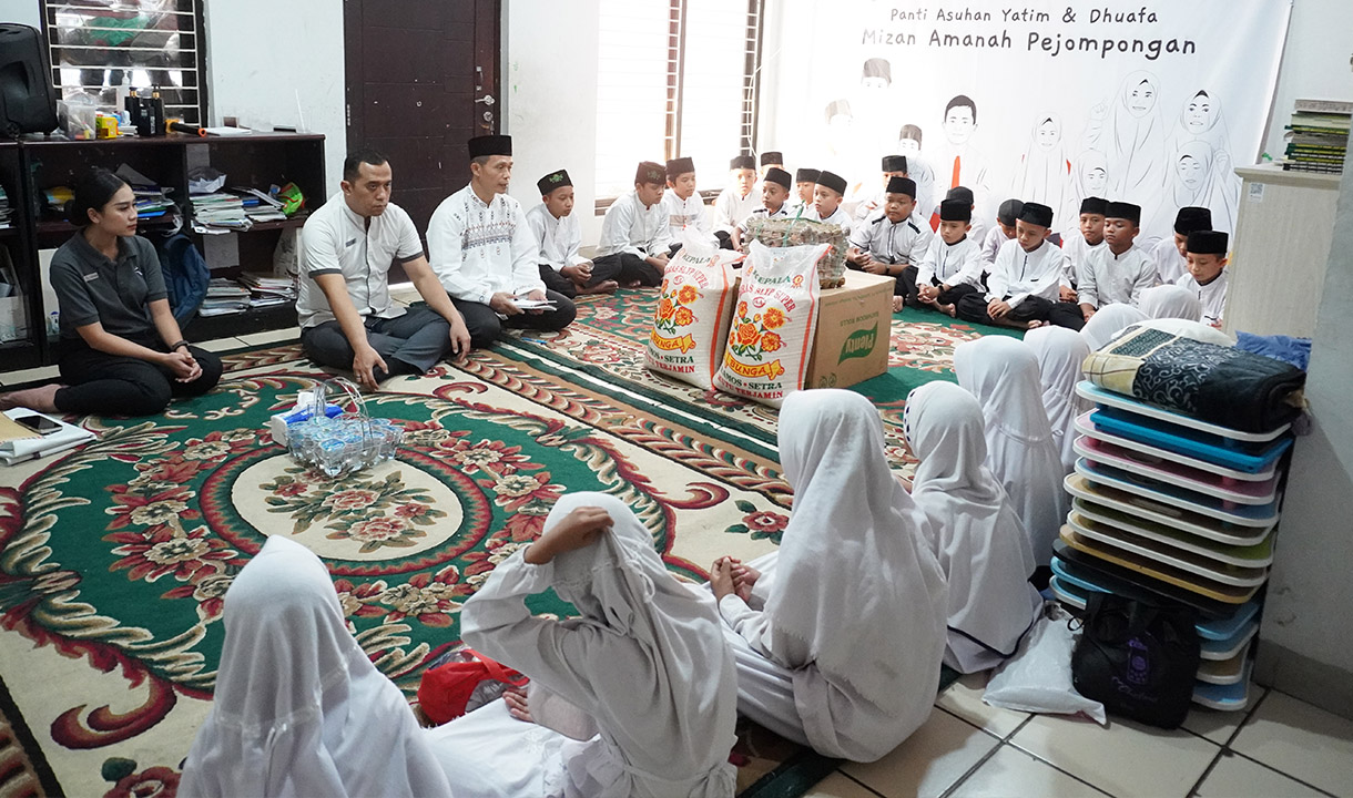 Hotel Kimaya Slipi Serahkan Santunan ke Anak Yatim Mizan Pejompongan, Bentuk Kepedulian pada Masyarakat