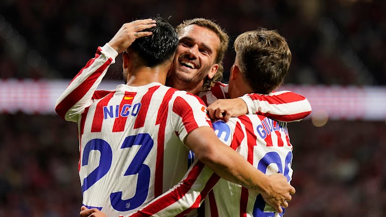 Atletico Madrid vs Villareal 2-0, Los Rojiblancos Raih Kemenanangan Perdana!