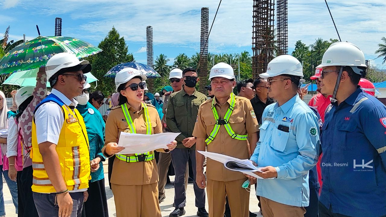 Gubernur Maluku Utara Tinjau Progres Sekolah Rakyat yang dibangun Hutama Karya