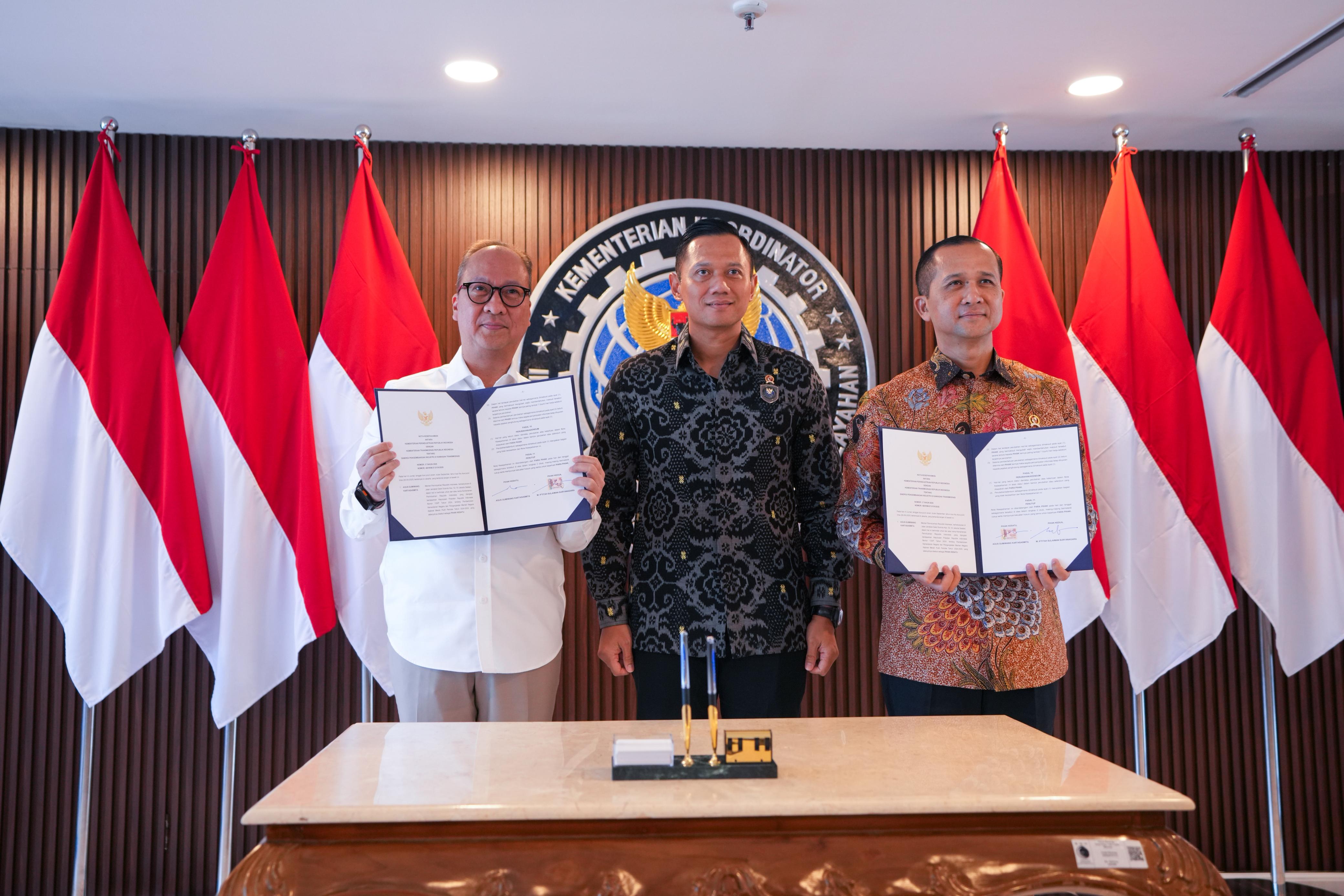 Kembangkan Program Industri dan Transmigrasi, Kemenperin dan Kementrans Resmi Tandatangani MoU Terobosan Baru