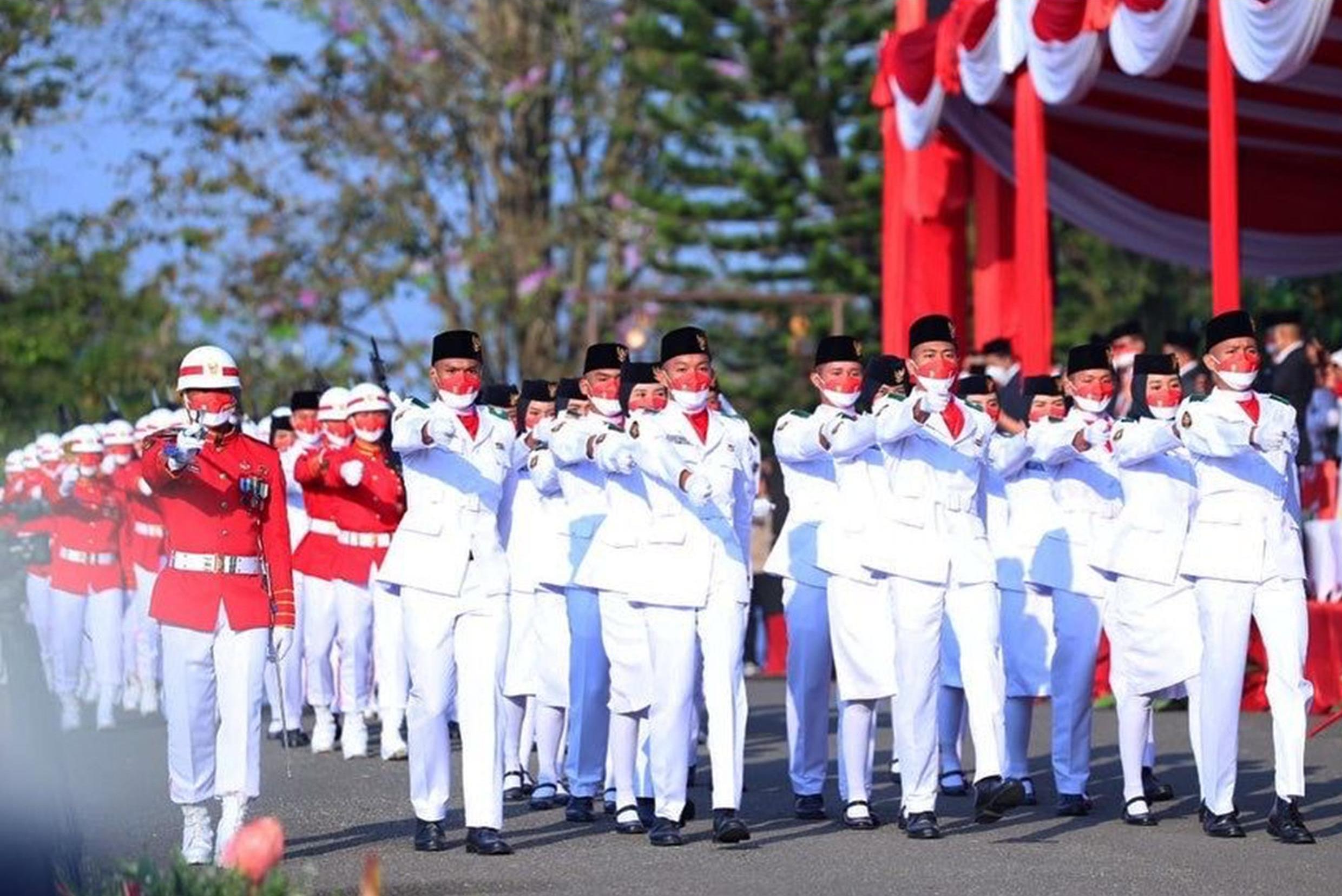 Pengukuhan Calon Paskibraka Dilakukan Presiden Jokowi 9 Agustus 2024 di Istana Negara Jakarta