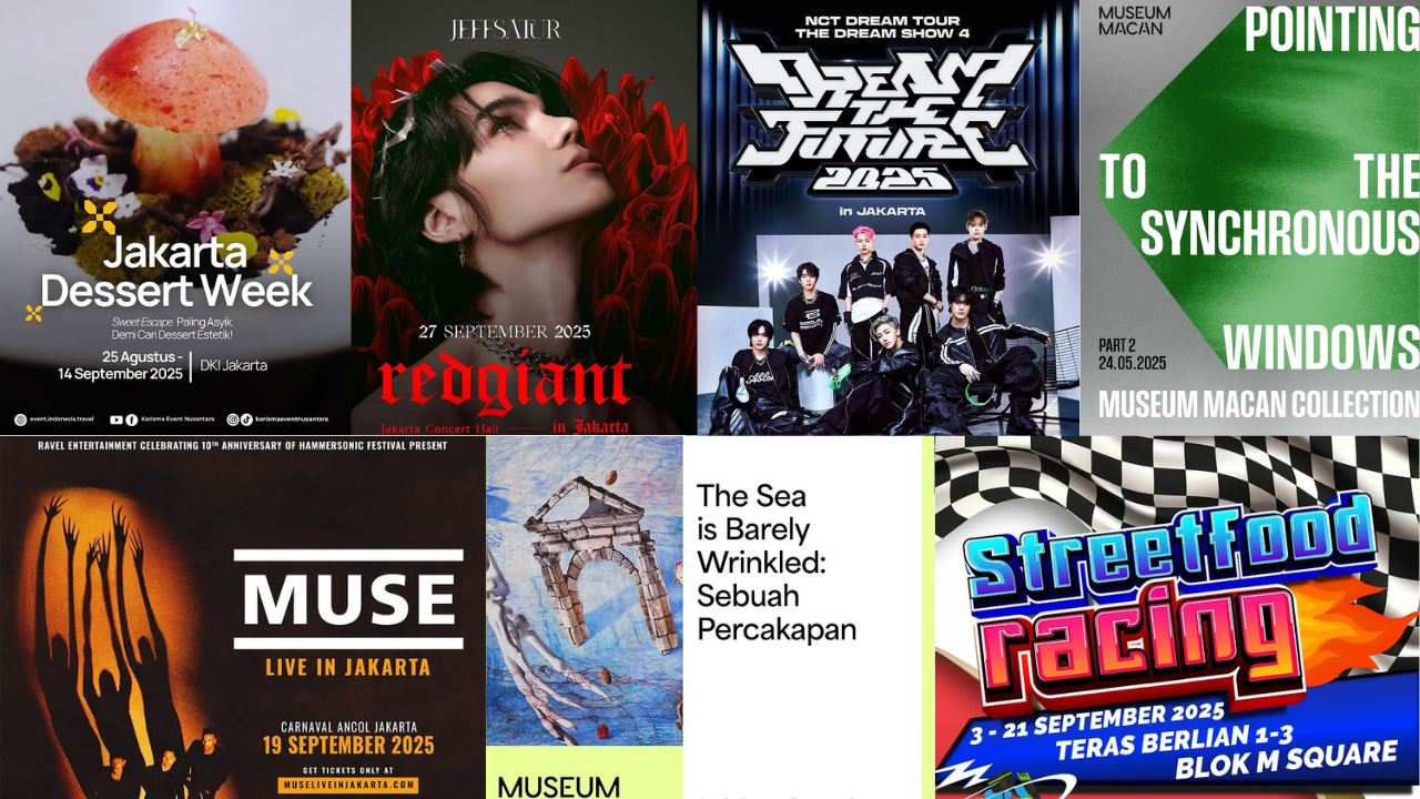 15 Event Jakarta September 2025, Jelang Akhir Tahun Banyak Konser