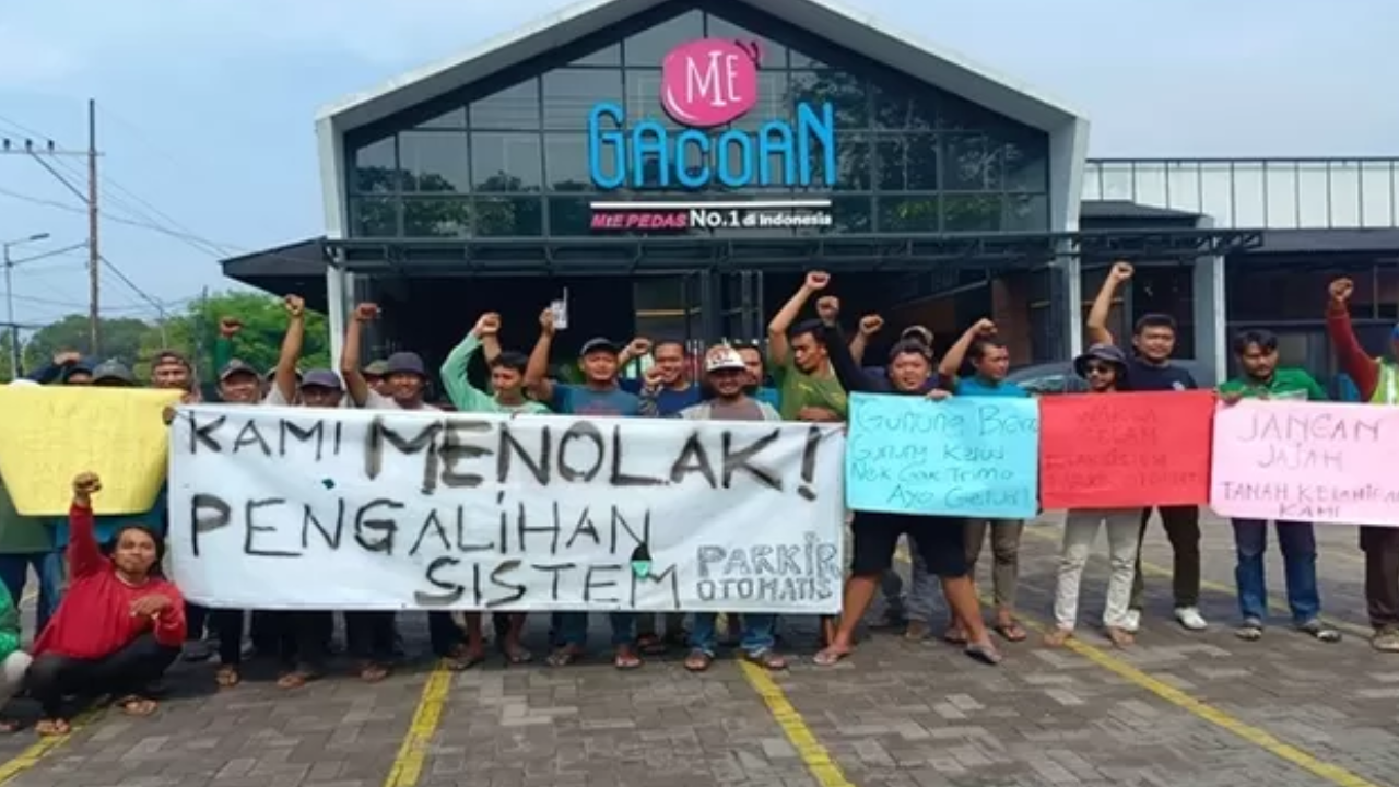 Heboh Kades dan Karang Taruna Tolak Sistem Parkir Gratis di Mie Gacoan Sidoarjo, Netizen: Jiwa-Jiwa Pungli