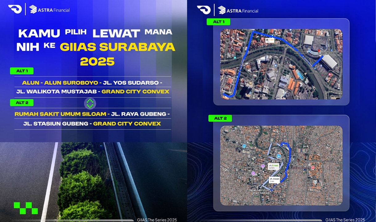 Mau ke GIIAS Surabaya 2025? Ini Harga Tiket dan Rute Lengkap Menuju Lokasi
