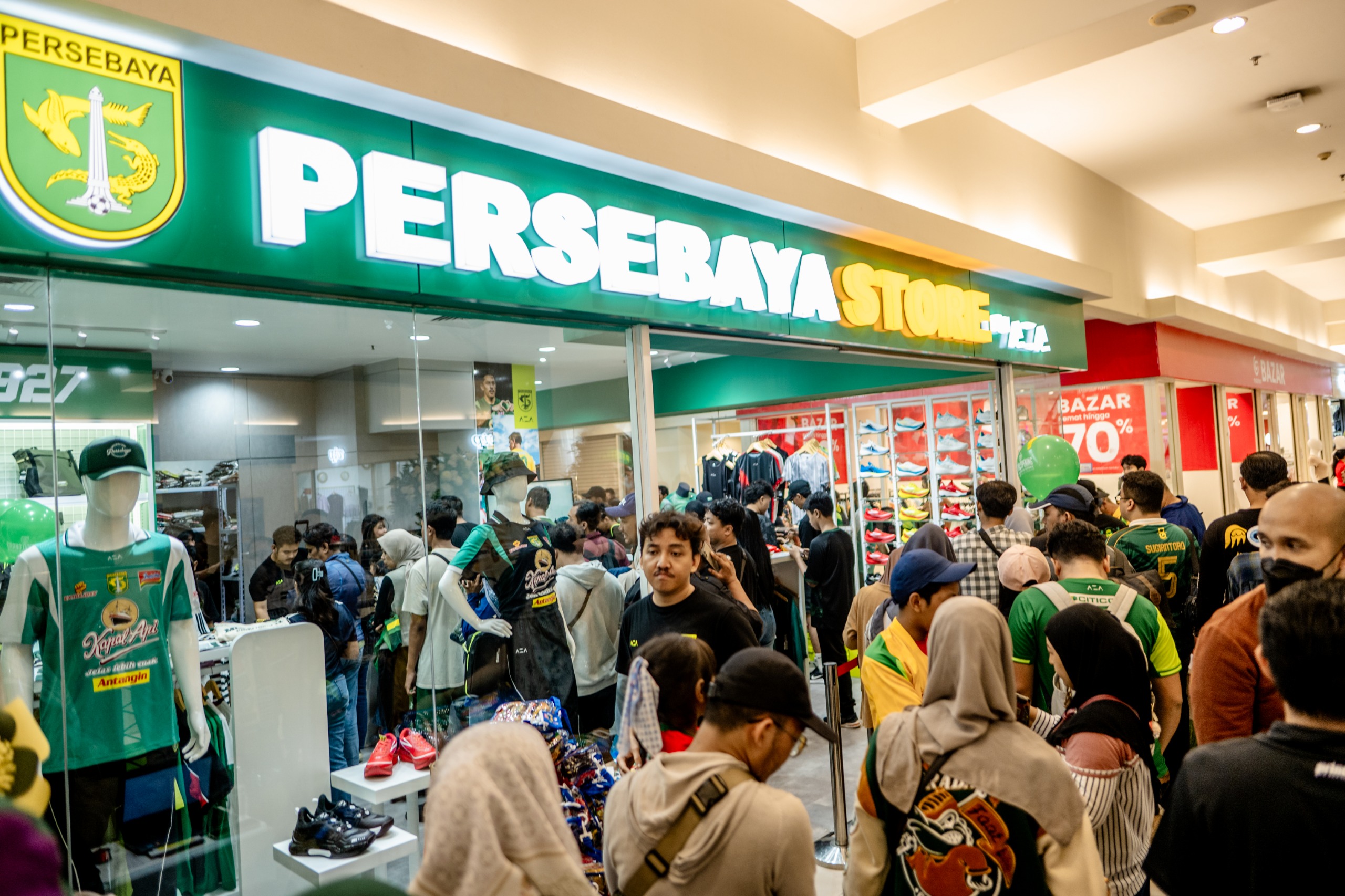 Persebaya Store Resmi Buka Cabang Kelima di Royal Plaza Surabaya