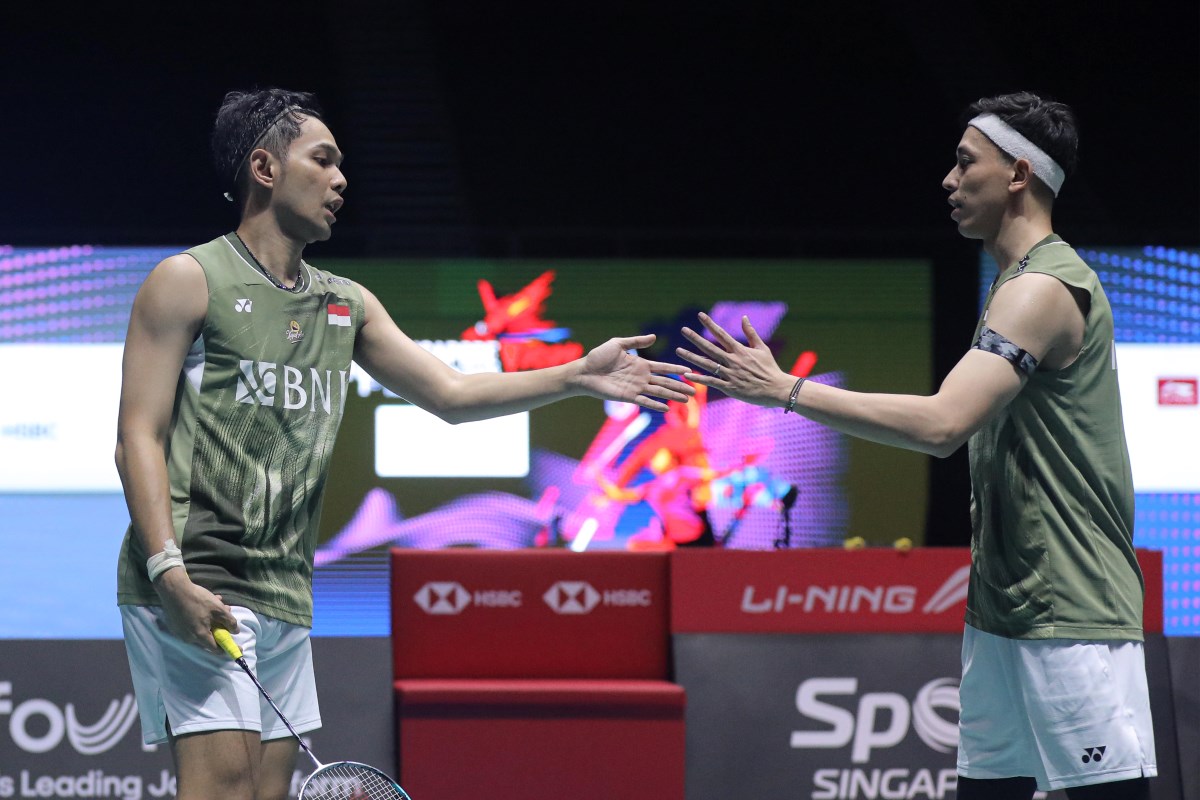 Singapore Open 2024: Fajar/Rian Tembus Final Kedua, Ini Peluangnya Melawan He Ji Ting/Ren Xiang You