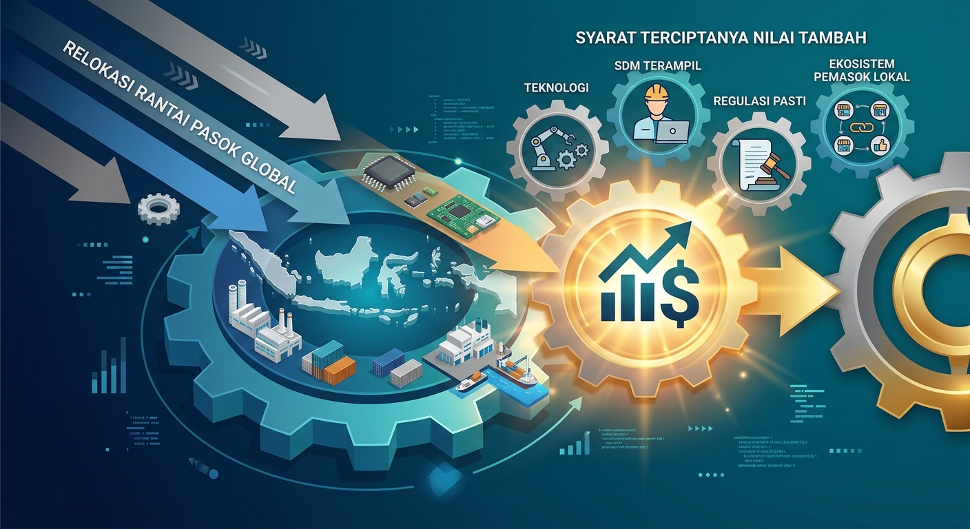 Relokasi Rantai Pasok dan Syarat Terciptanya Nilai Tambah