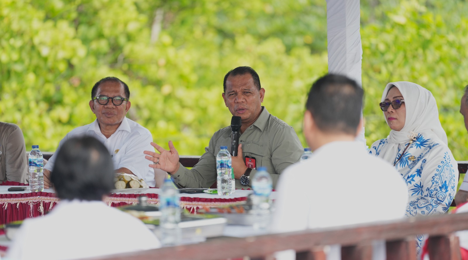 Kunker ke Budo, Dirjen Bina Pemdes Kemendagri Tekankan Kolaborasi Lintas Sektoral untuk Majukan Desa