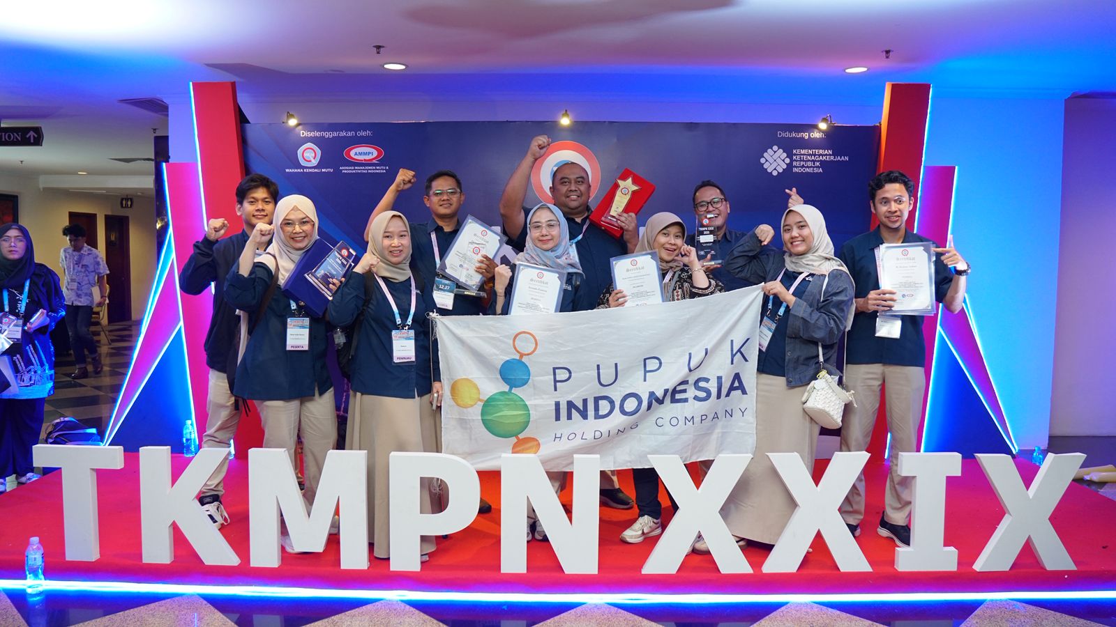 Pupuk Indonesia Borong 32 Penghargaan di TKMPN 2025 Berkat Inovasi Swasembada Pangan