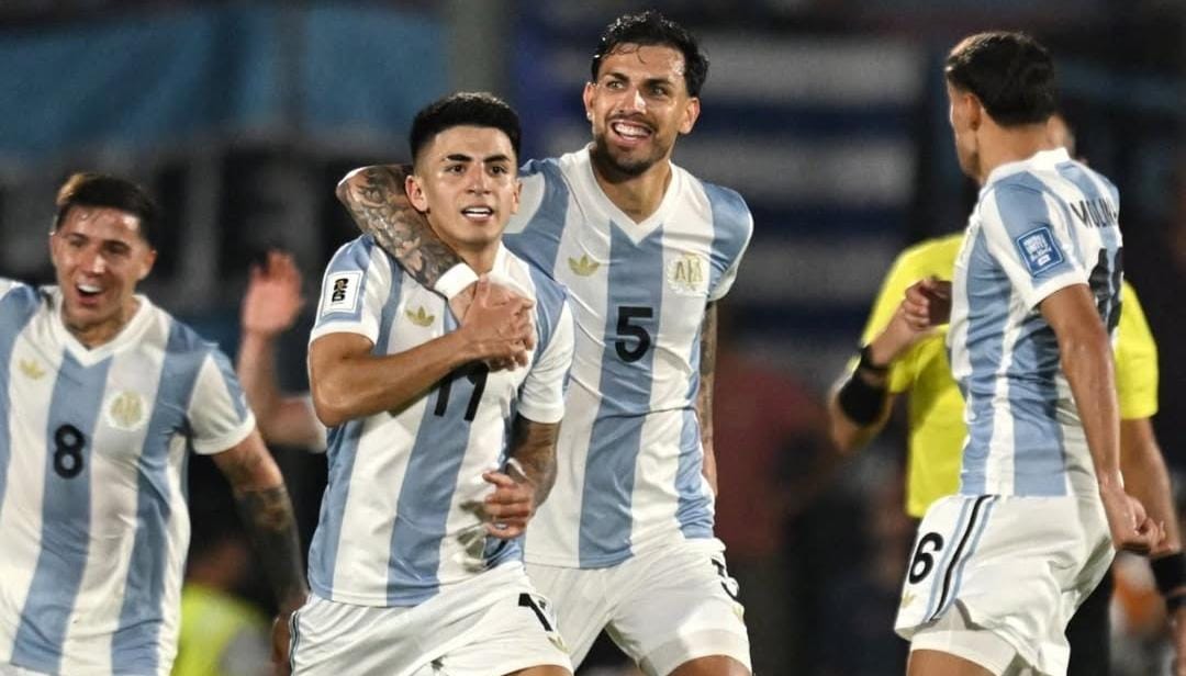 Uruguay vs Argentina 0-1: Tanpa Messi, Thiago Almada Jadi Pahlawan!