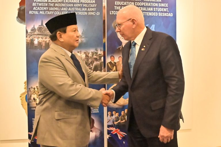 Prabowo Hadiri Undangan Gubernur Jenderal Australia, Pererat Hubungan Militer melalui Pertukaran Kadet