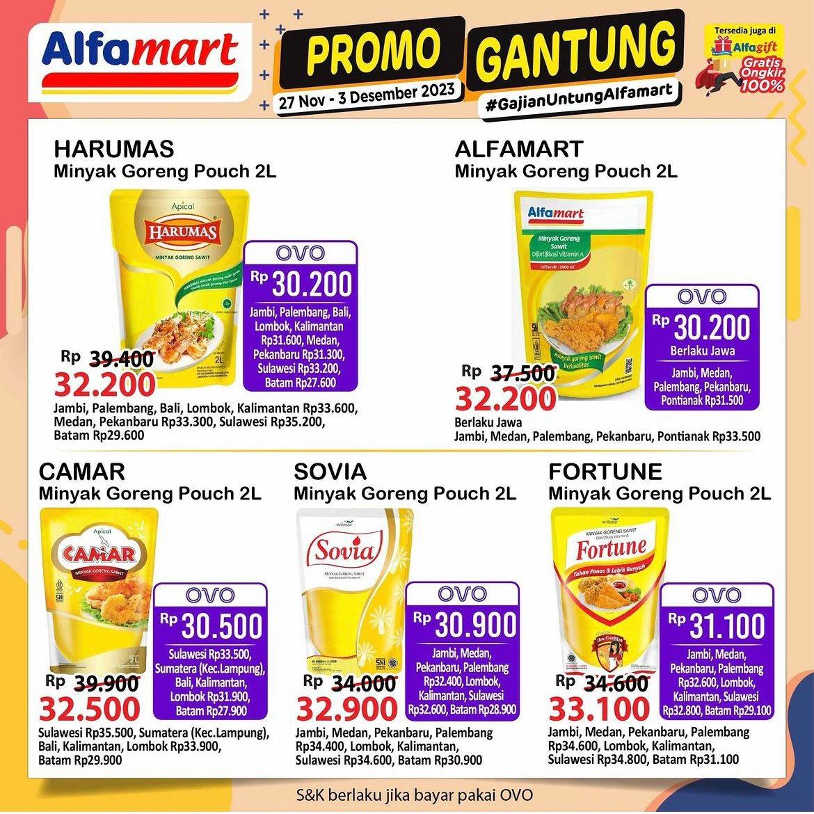 Katalog Promo JSM Alfamart Edisi 01-03 Desember 2023, Minyak Serba Promo!