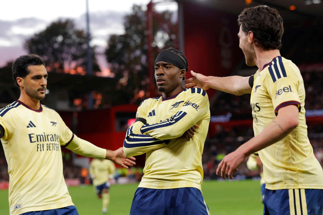 Nottingham Forest vs Arsenal 0-1, Madueke Pahlawan dari Bangku Cadangan