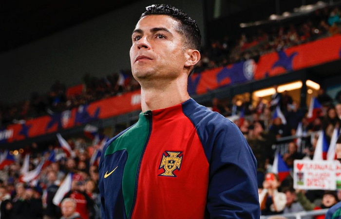 Dijadikan Pemain Pengganti, Cristiano Ronaldo Langsung ke Ruang Ganti Setelah Wasit Tiup Pluit Panjang