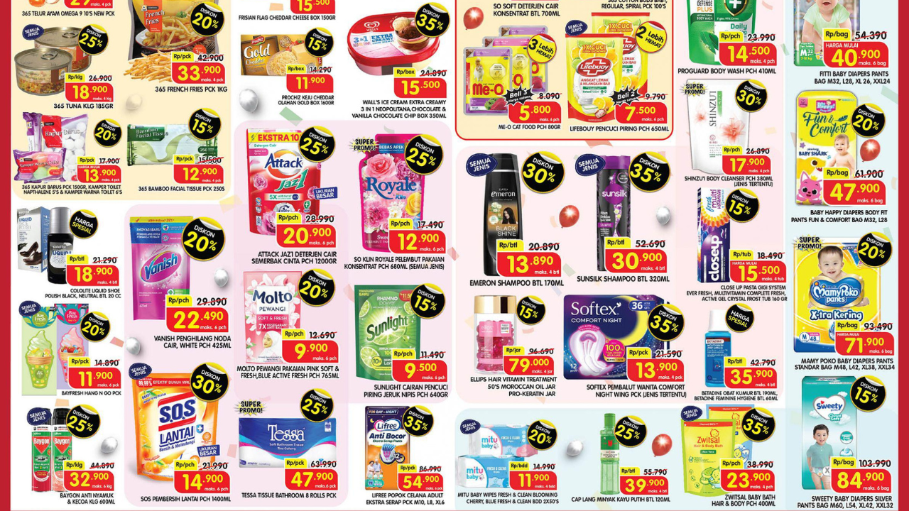 Promo JSM Superindo Hari Ini Terbaru 24 Agustus 2025, Sunlight Pencuci Piring Rp9.500
