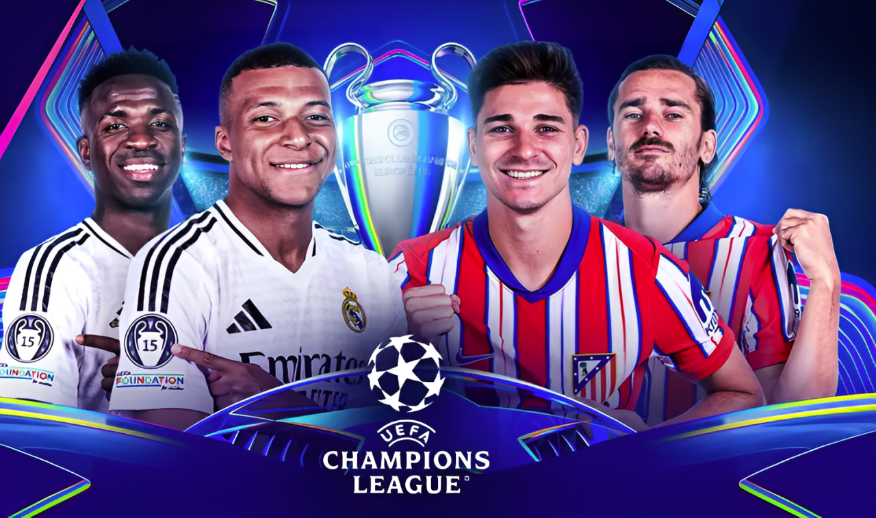 Live Streaming Real Madrid vs Atletico Madrid di UCL 5 Maret, Kick-off 03.00 WIB