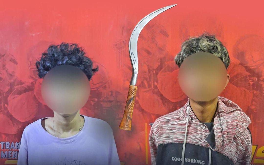 2 Anggota Geng Motor Pelaku Pembacokan di Taman Jaksa Diringkus Polisi