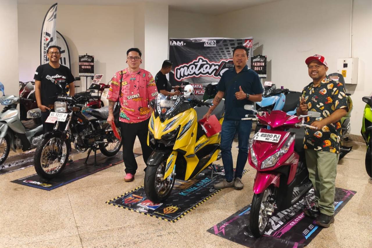 Mengintip Mahakarya 103 Motor Modifikasi Terbaik Jatim di MotorEx 2026