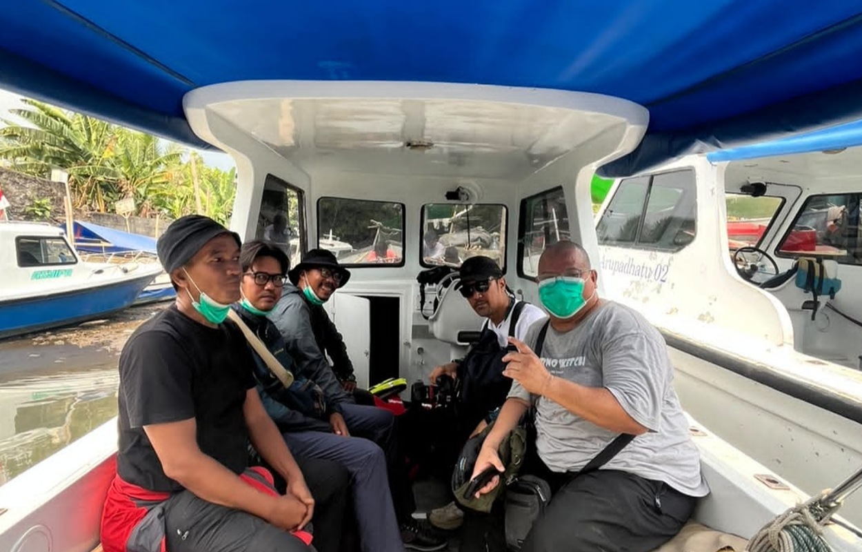 5 Jurnalis Hilang Kontak Saat Liputan Gunung Anak Krakatau, Pewarta Foto Indonesia Siaga Dampingi SAR