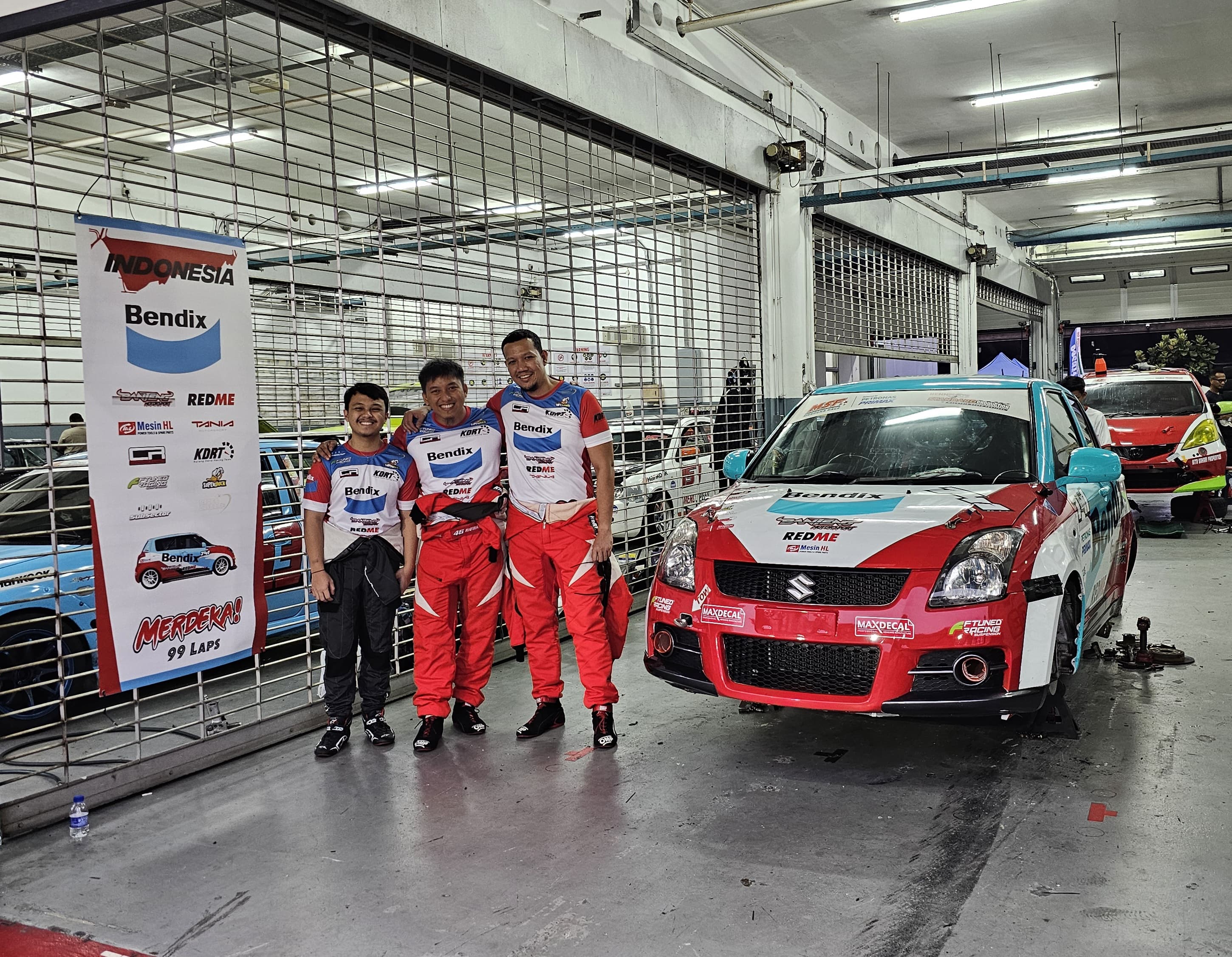 Wakili Indonesia, Bendix X KDRT turun di Balap Endurance Level Asia di Sirkuit Sepang