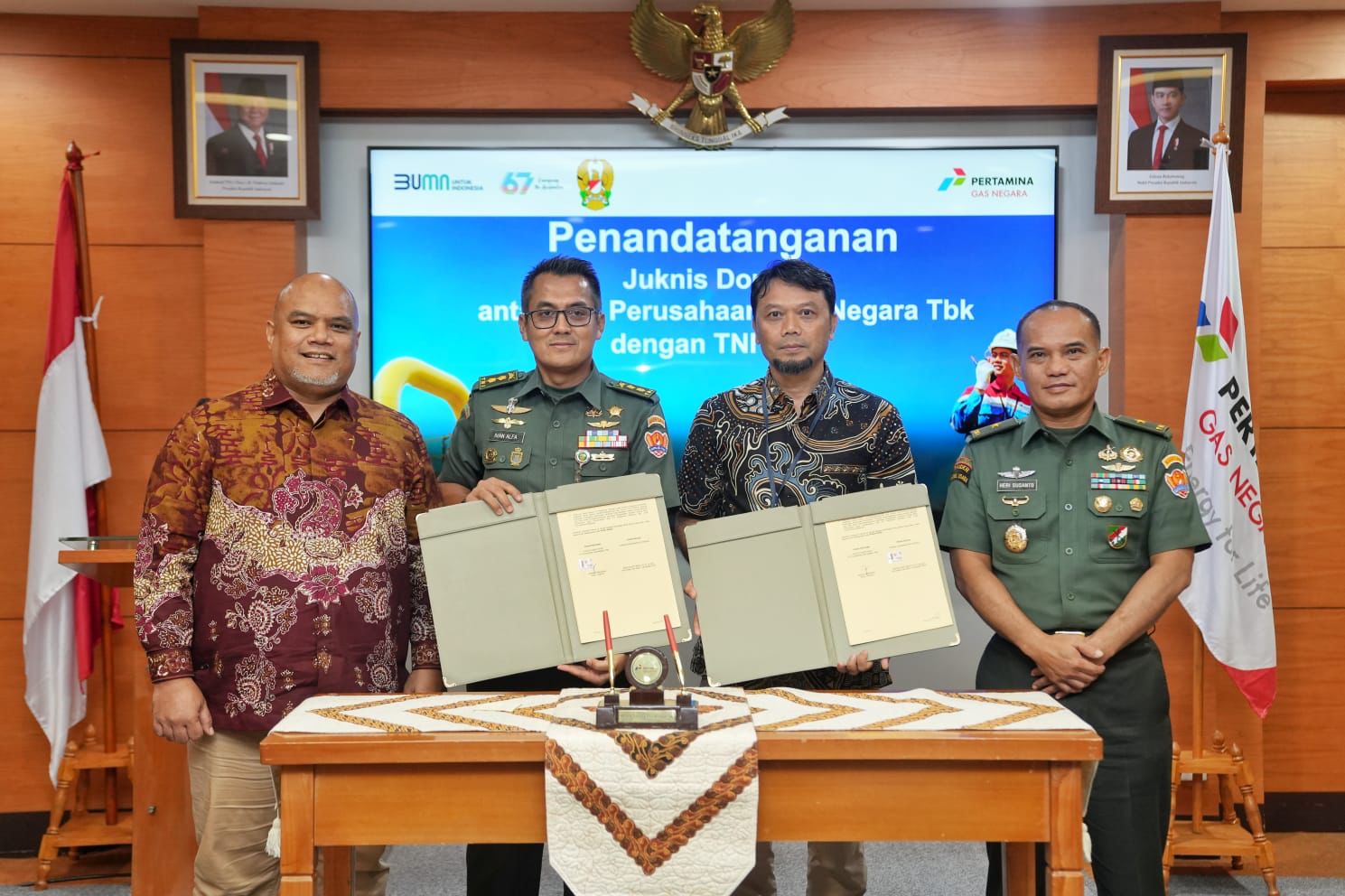 PGN dan TNI AD Bersinergi, Perkuat Keamanan Infrastruktur Gas Bumi