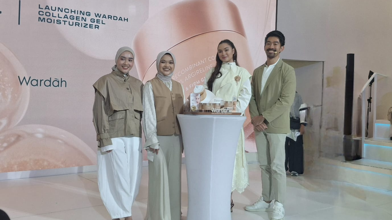Wardah Luncurkan Inovasi Produk Baru Recombinant Collagen Gel Moisturizer Lewat Event Wardah SKINVERSE CLINIC 2025