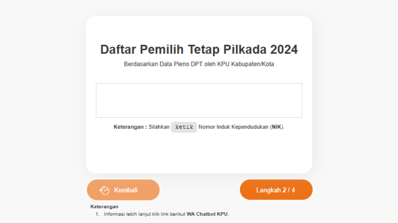 Begini Cara Cek DPT Pilkada 2024 secara Online, Namamu Terdaftar atau Tidak?