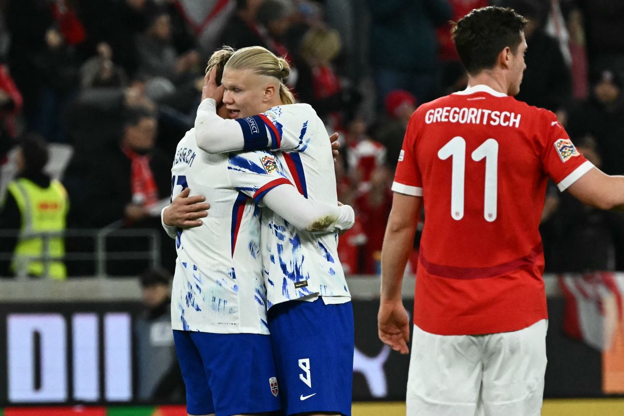 Austria vs Norwegia 5-1: Erling Haaland Tak Berkutik Usai Cetak Rekor Baru