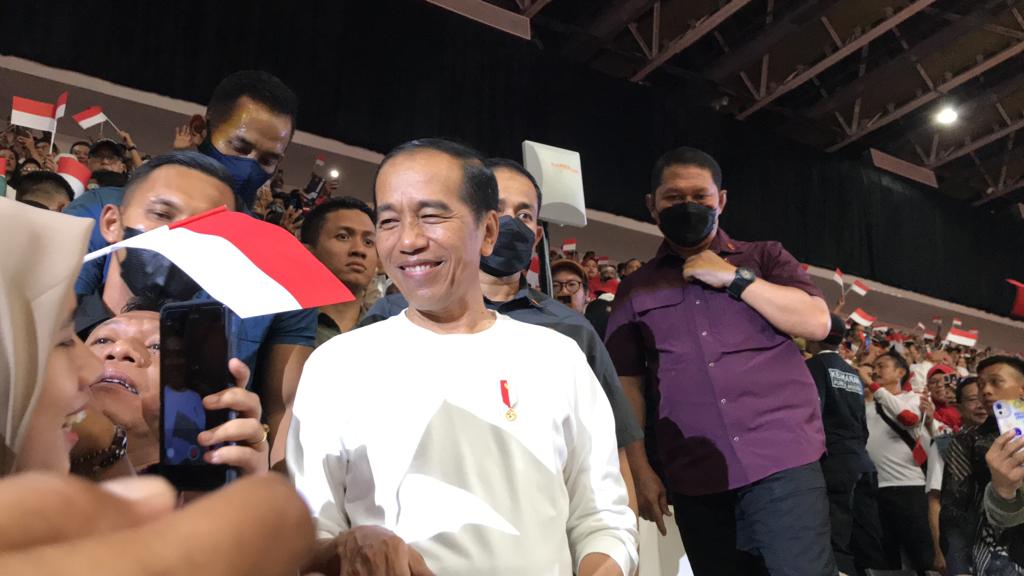 Jokowi Hadiri Puncak Musra Indonesia, Relawan Projo: Ojo Kesusu