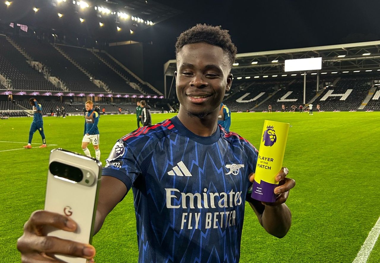Rating Pemain Arsenal Usai Menang Lawan Fulham, Bukayo Saka MVP!
