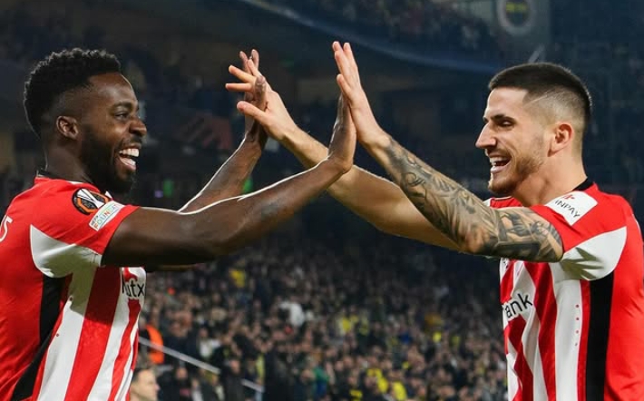 Hasil Liga Eropa Fenerbahce vs Bilbao 0-2: Inaki Williams Bawa Los Leones ke Puncak Klasemen 