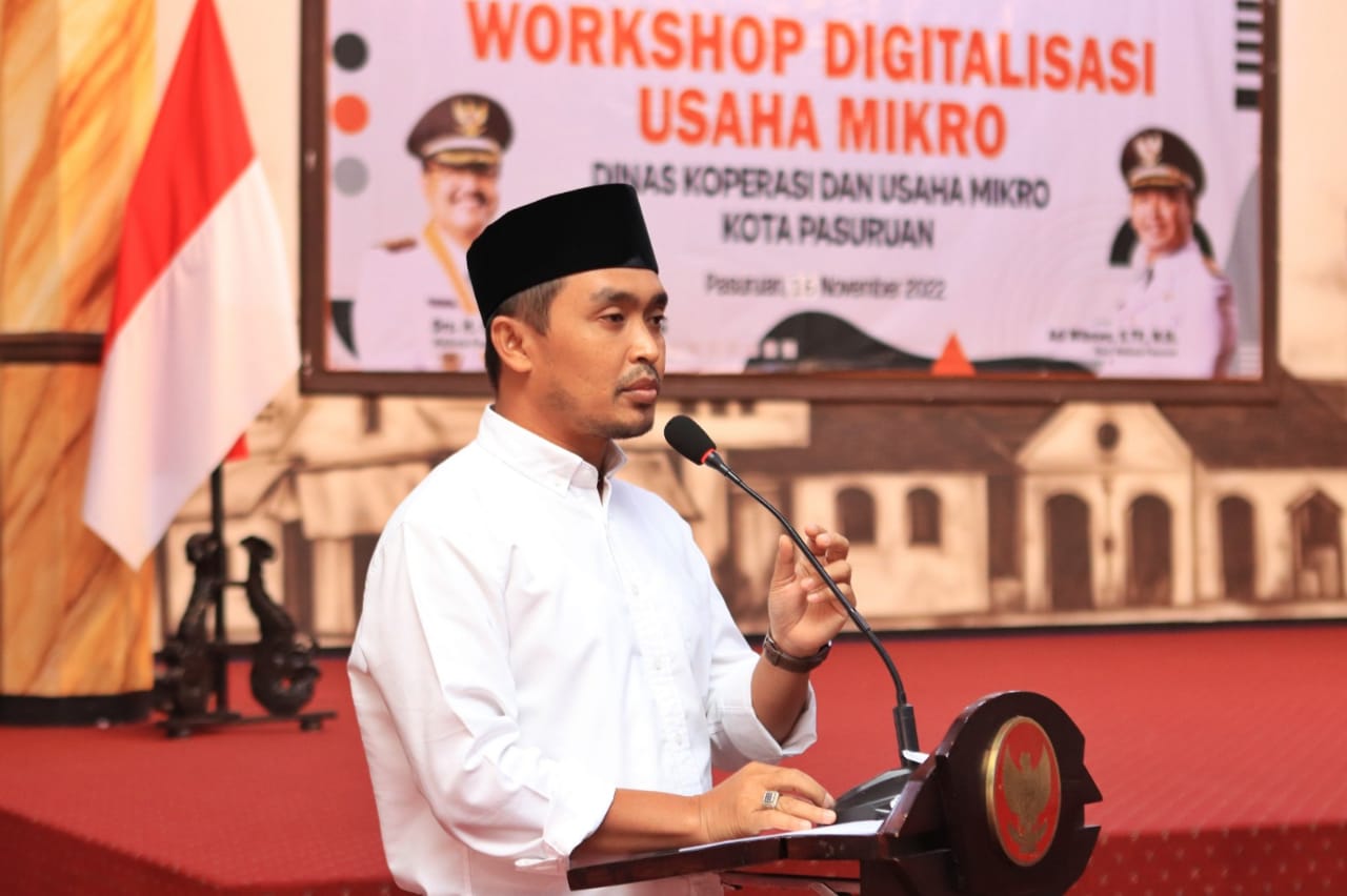 Era Digital, Wawali Pasuruan Imbau UMKM Tak Ketinggalan Zaman 