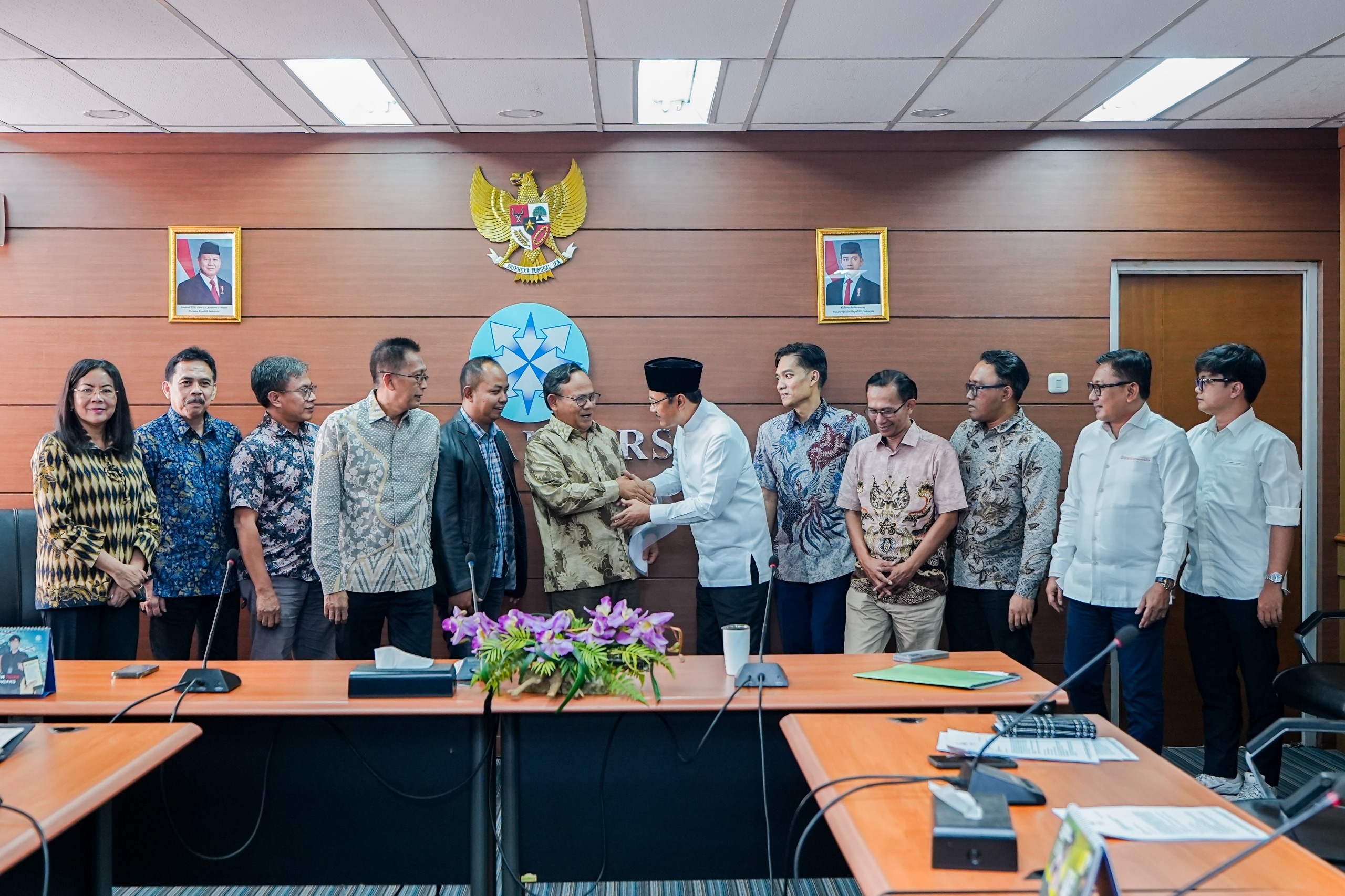 Datangi Dewan Pers, Gus Ipul Adukan Podcast Bualan Pak Lilur