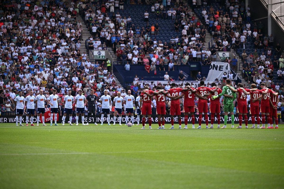 Preston North End vs Liverpool 1-3, Penuh Tribut Buat Diogo Jota!