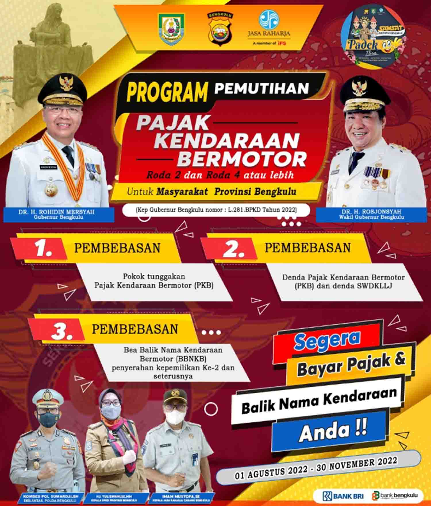 Catat, Tunggakan Pajak Tidak Berlaku untuk Kendis, Warga Antusias