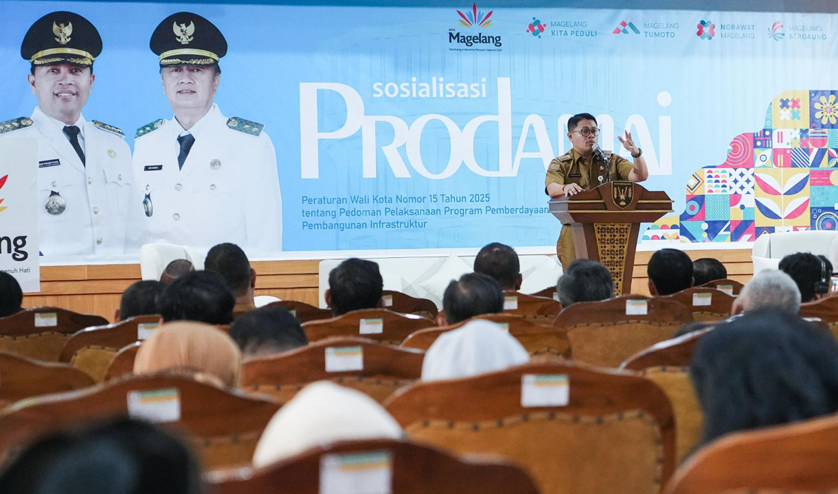 Komitmen Pembangunan Inklusif, Kota Magelang Perkuat Kesejahteraan Masyarakat Lewat PRODAMAI