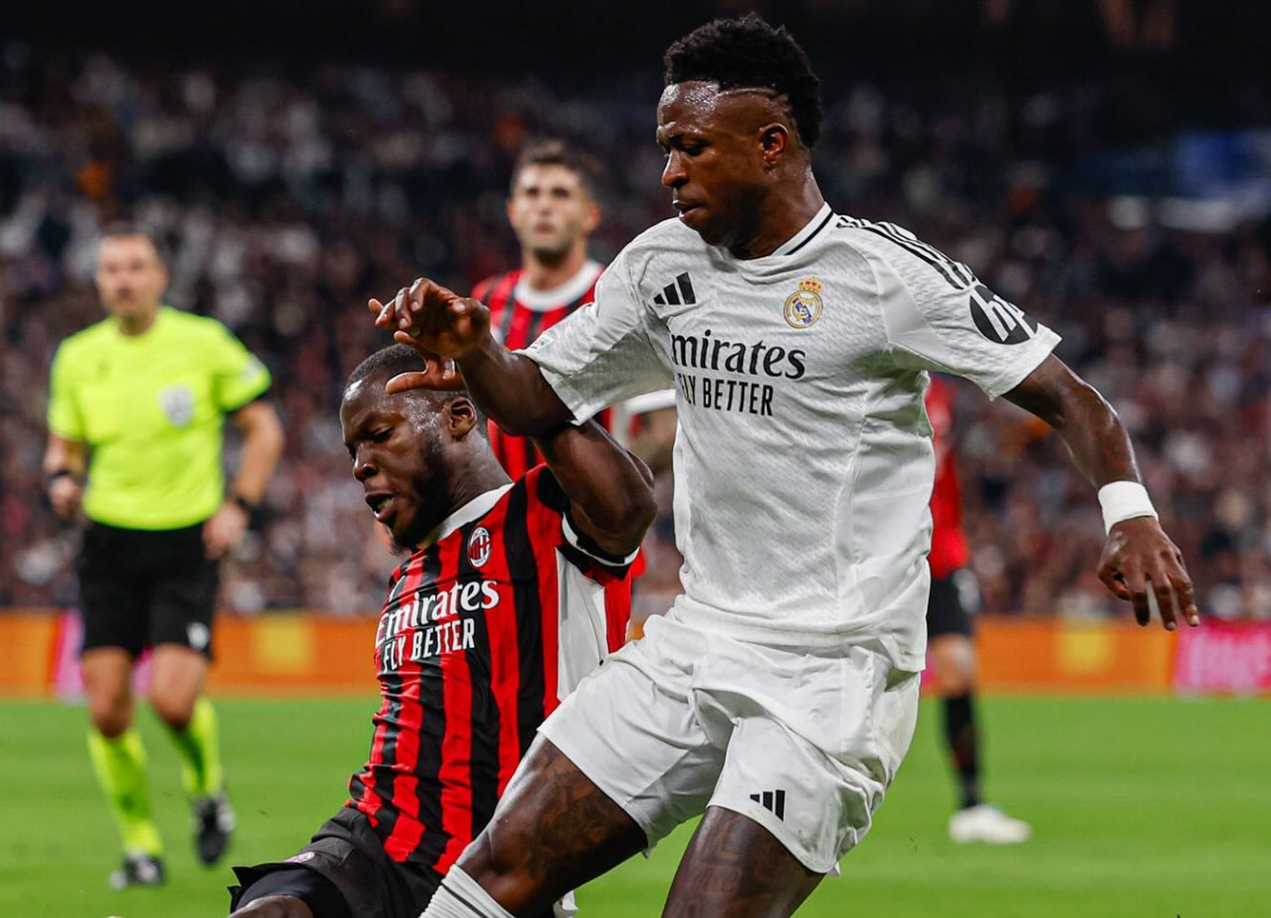 Liga Champions 2024-2025: Tijjani Reijnders Cetak Gol, AC Milan Bantai Real Madrid 3-1